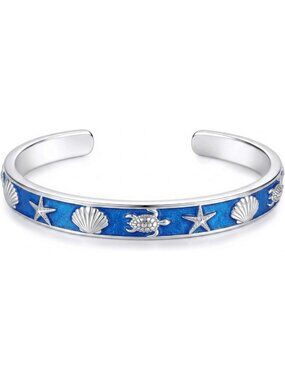 Nature-Inspired Cuff Bracelet for Women | Elegant Statement Jewelry Gift for Mom